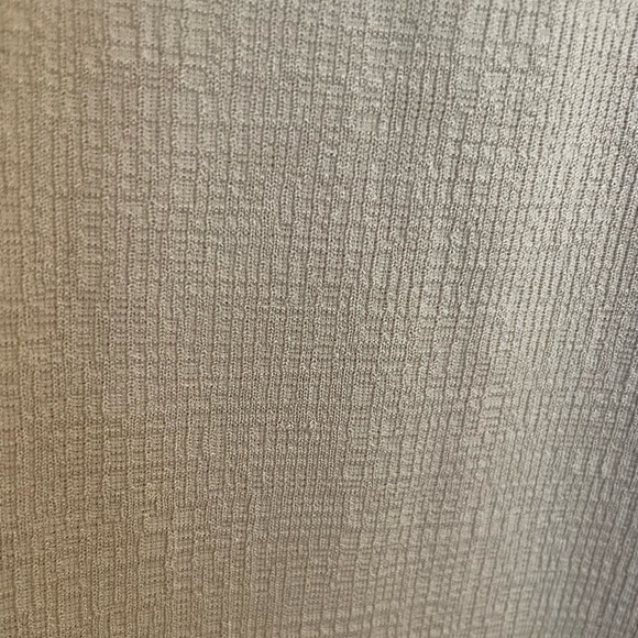 ASOS DESIGN linen ruched sleeve self tie belted maxi dress in stone - Picture 5 of 6